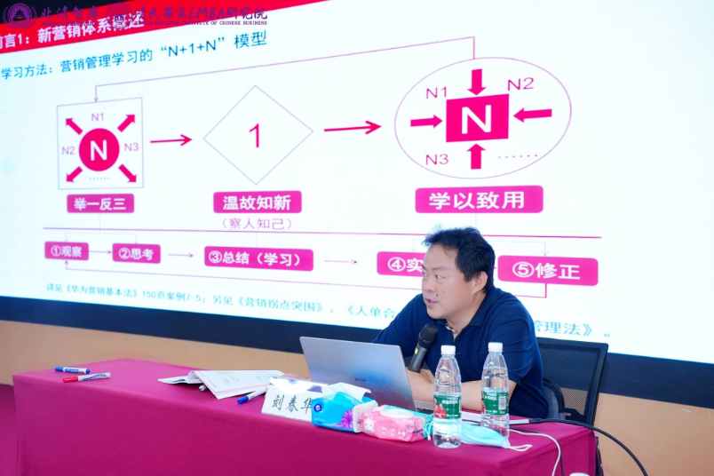 劉春華授課清大華商EMBA工商管理總裁高級研修班：《營銷突圍的創新體系》